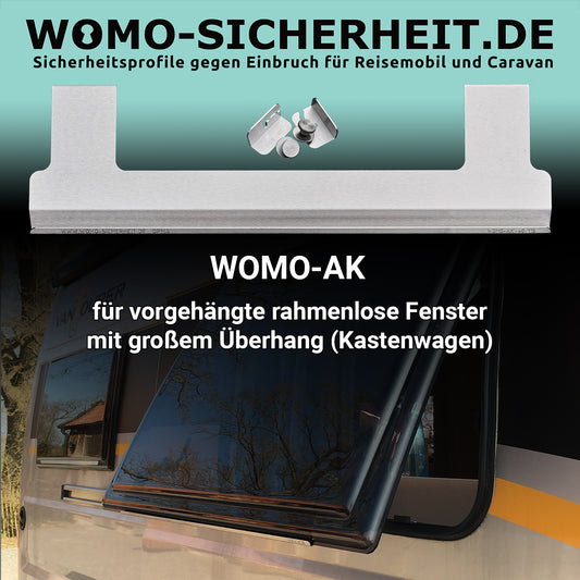 WOMO-AK für vorgehängte Kastenwagen (VAN) Fenster