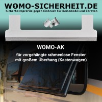 Fenstersicherung Wohnmobil & Wohnwagen, Diebstahlschutz, Sicherheit, Camping-Shop